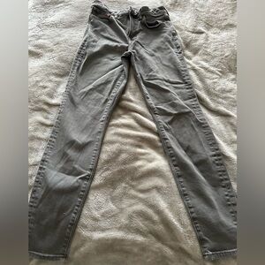 High Rise Gray Women's Jeans